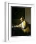 A Lady Writing a Letter-Johannes Vermeer-Framed Giclee Print