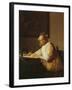 A Lady Writing, about 1665-Johannes Vermeer-Framed Giclee Print