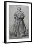 A Lady-Jacques Callot-Framed Giclee Print