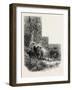 A Lair in the Forest of Fontainebleau, France, 19th Century-null-Framed Giclee Print