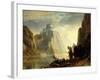 A Lake in the Sierra Nevada, 1867-Albert Bierstadt-Framed Giclee Print