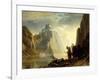 A Lake in the Sierra Nevada, 1867-Albert Bierstadt-Framed Giclee Print