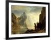 A Lake in the Sierra Nevada, 1867-Albert Bierstadt-Framed Giclee Print