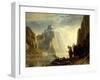 A Lake in the Sierra Nevada, 1867-Albert Bierstadt-Framed Giclee Print