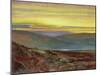 A Lake Landscape at Sunset-Grimshaw-Mounted Giclee Print