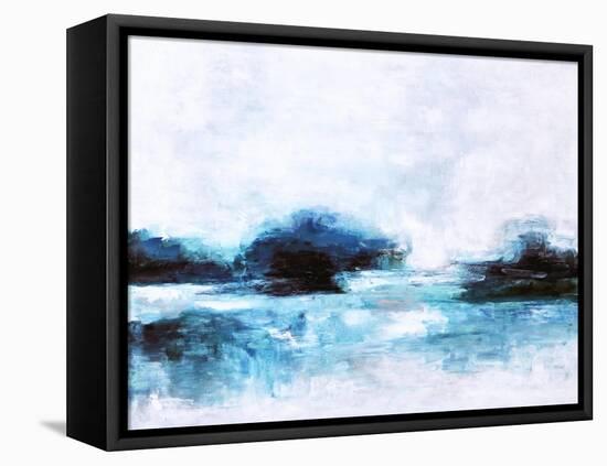 A Lake-Hyunah Kim-Framed Stretched Canvas