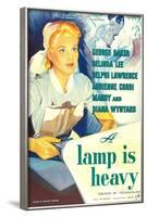 A Lamp Is Heavy-null-Framed Art Print