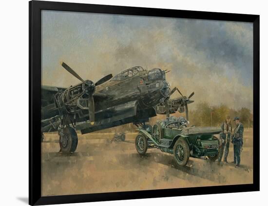 A Lancaster and a Bentley, 2000-Peter Miller-Framed Giclee Print