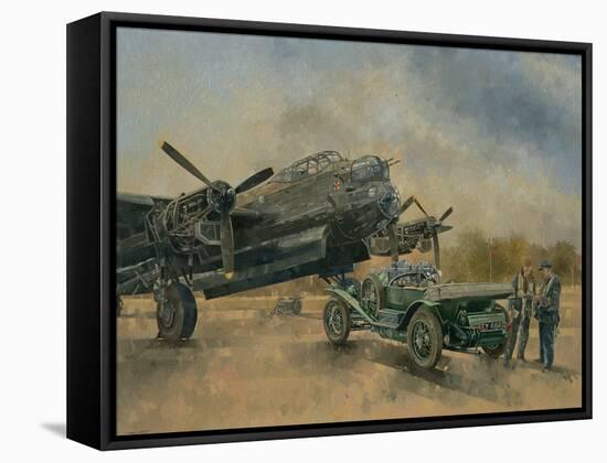 A Lancaster and a Bentley, 2000-Peter Miller-Framed Stretched Canvas