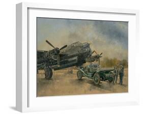 A Lancaster and a Bentley, 2000-Peter Miller-Framed Giclee Print