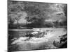 A Lancia Lambda Being Driven Through Water, C1925-null-Mounted Photographic Print