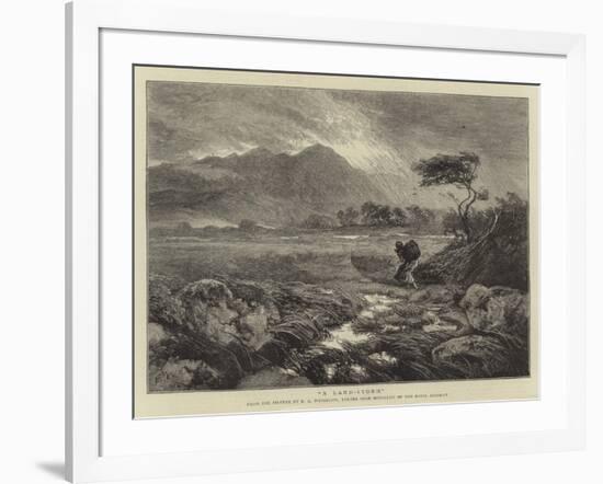 A Land-Storm-Ernest Albert Waterlow-Framed Giclee Print