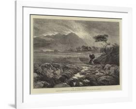 A Land-Storm-Ernest Albert Waterlow-Framed Giclee Print