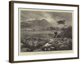 A Land-Storm-Ernest Albert Waterlow-Framed Giclee Print