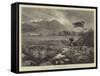 A Land-Storm-Ernest Albert Waterlow-Framed Stretched Canvas