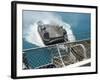 A Landing Craft Air Cushion Approaches the Well Deck of USS Bonhomme Richard-null-Framed Photographic Print