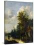 A Landscape, C.1650-Cornelius Decker-Stretched Canvas