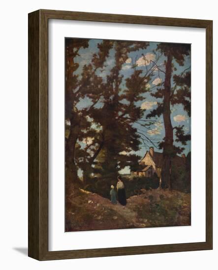 'A Landscape', c1915-Henri-Joseph Harpignies-Framed Giclee Print