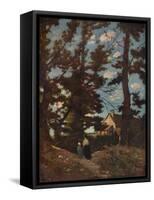 'A Landscape', c1915-Henri-Joseph Harpignies-Framed Stretched Canvas