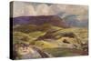 'A Landscape in Donegal', c1915-William Monk-Stretched Canvas