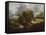 A Landscape, Traditionally Identified as a View Outside Sudbury-Thomas Gainsborough-Framed Stretched Canvas