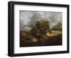 A Landscape, Traditionally Identified as a View Outside Sudbury-Thomas Gainsborough-Framed Giclee Print