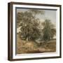 A Landscape with a Horseman, C.1850-John Middleton-Framed Giclee Print