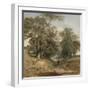 A Landscape with a Horseman, C.1850-John Middleton-Framed Giclee Print