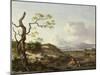 A Landscape with Travellers (Oil)-Jan Wynants-Mounted Giclee Print