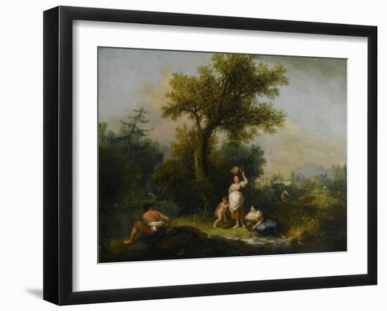 A Landscape-Francesco Zuccarelli-Framed Giclee Print