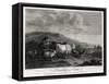 A Landskip and Cattle, 1774-James Roberts-Framed Stretched Canvas