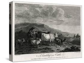 A Landskip and Cattle, 1774-James Roberts-Stretched Canvas