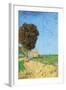 A Lane Near Arles-Vincent van Gogh-Framed Art Print