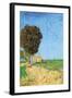 A Lane Near Arles-Vincent van Gogh-Framed Art Print