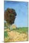 A Lane Near Arles-Vincent van Gogh-Mounted Art Print