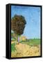 A Lane Near Arles-Vincent van Gogh-Framed Stretched Canvas
