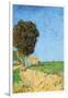A Lane Near Arles-Vincent van Gogh-Framed Art Print