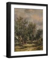 A Lane near Norwich, c1837-James Stark-Framed Giclee Print