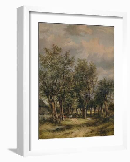 A Lane near Norwich, c1837-James Stark-Framed Giclee Print