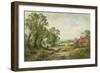 A Lane Near Pulborough-Henry John Kinnaird-Framed Giclee Print