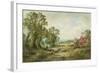 A Lane Near Pulborough-Henry John Kinnaird-Framed Giclee Print