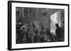 A Lantern Lecture for Soldiers in a Ymca Hut, WW1-W. Hatherell-Framed Art Print