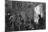 A Lantern Lecture for Soldiers in a Ymca Hut, WW1-W. Hatherell-Mounted Art Print