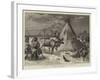 A Laplander's Encampment on the Neva at St Petersburg-Samuel Edmund Waller-Framed Giclee Print