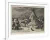 A Laplander's Encampment on the Neva at St Petersburg-Samuel Edmund Waller-Framed Giclee Print