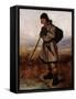 A Laplander-Francois Auguste Biard-Framed Stretched Canvas