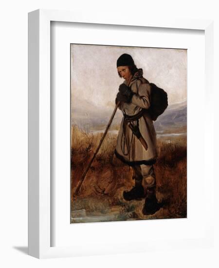 A Laplander-Francois Auguste Biard-Framed Giclee Print