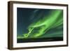 A Large Aurora Borealis Display in Iceland-null-Framed Photographic Print