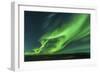 A Large Aurora Borealis Display in Iceland-null-Framed Photographic Print