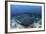 A Large Black-Blotched Stingray Swims over the Rocky Seafloor-Stocktrek Images-Framed Photographic Print